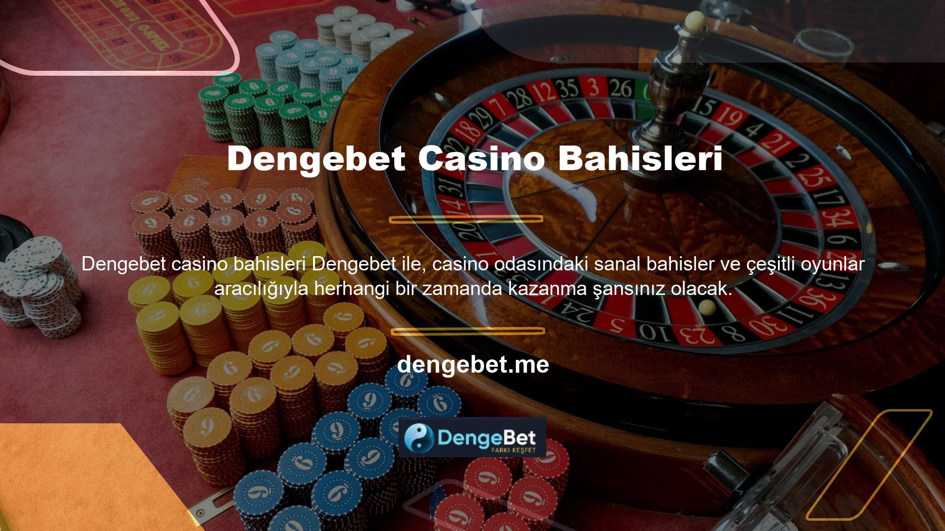 Bahis üç şey gerektirir