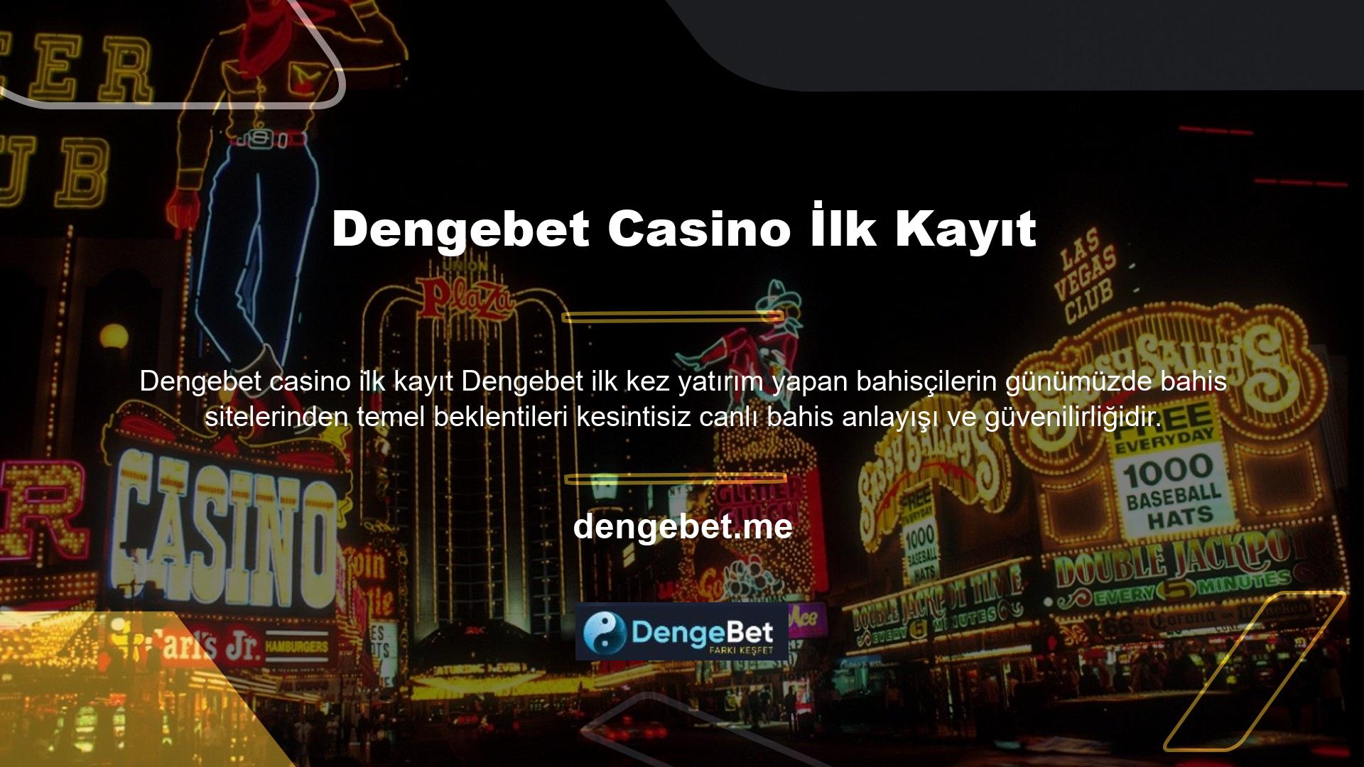 Pek çok casino sitesi, güvenilirlik nedenleriyle bu kanalda reklam verir, ancak bu siteler genellikle oyun deneyimine sahiptir ve Dengebet Entrance gibi casino pazarına uzun yıllardır hizmet vermektedir